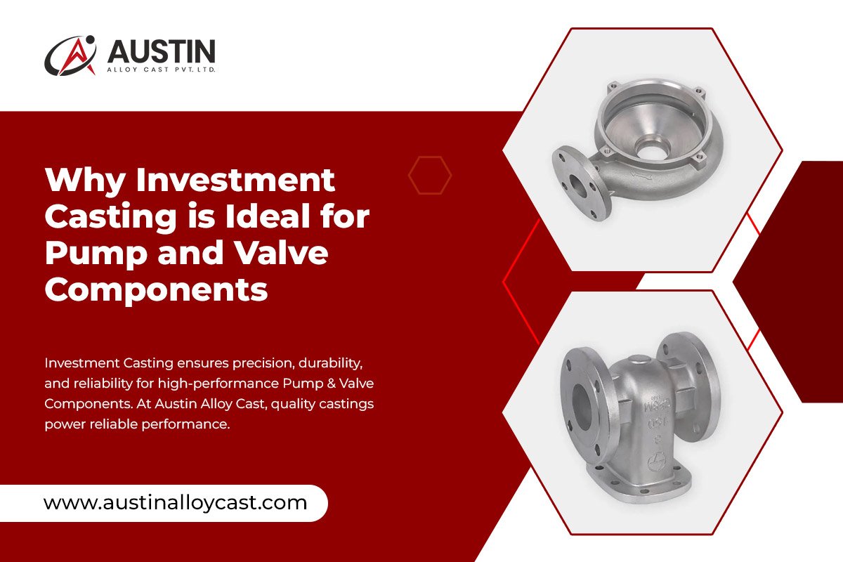 Why Investment Casting is Ideal for Pump and Valve Components