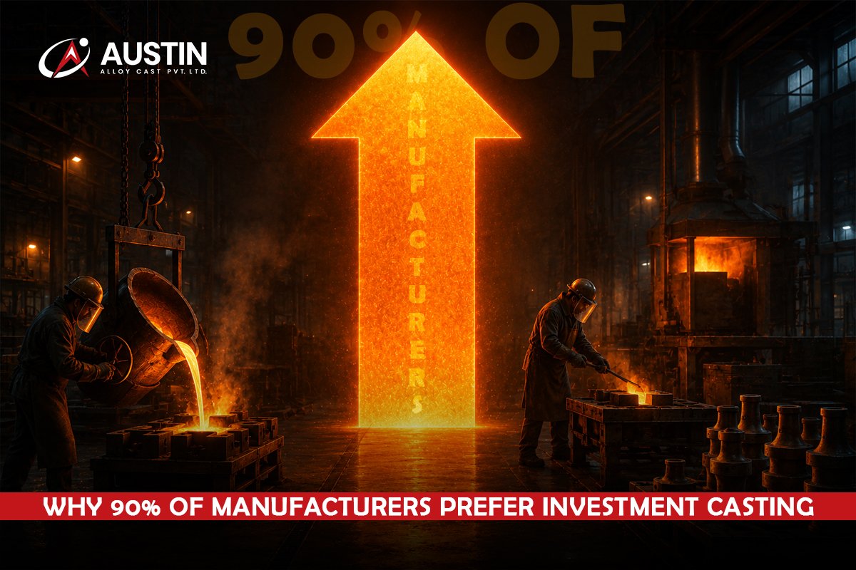 Why 90% of Manufacturers Prefer Investment Casting