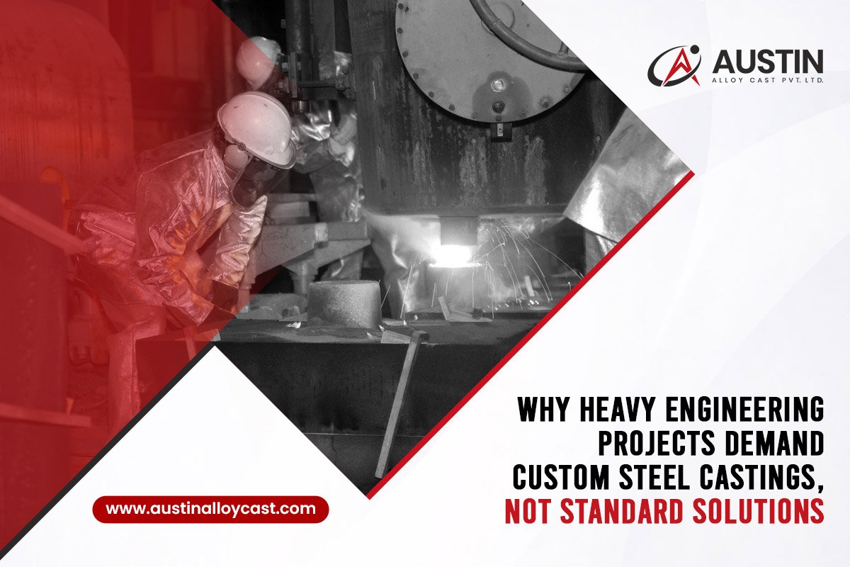 Why Heavy Engineering Projects Demand Custom Steel Castings, Not Standard Solutions